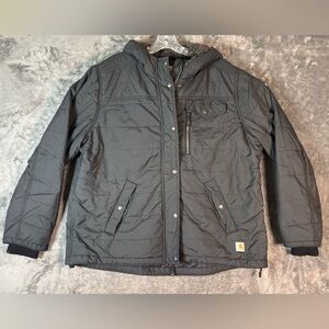 Womens Carharrt Coat Size XXL Black Style 103909